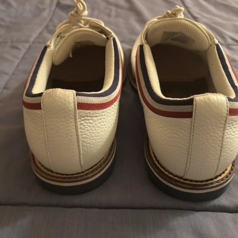 G/Fore G4 Gallivanter Golf Shoes Sneaker Men’s 10.5 Blue/White /Red Trim - Picture 3 of 6